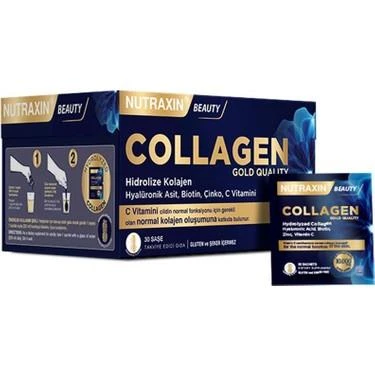 Nutraxin Collagen Gold Quauty Takviye Edici Gıda 30 Saşe ürün görseli 1