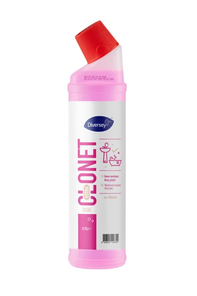 Diversey Extra Güçlü Banyo ve Tuvalet Temizleyici Kireç Çözücü 750 ML ürün görseli 1