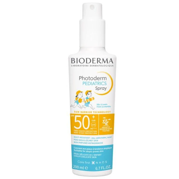 Bioderma Photoderm Kid Spray SPF 50+ 200 ml - Diş Beyazlatıcı Köpük Hediye ürün görseli 1