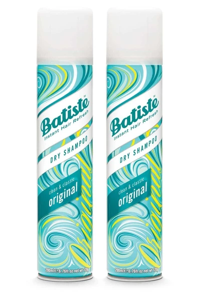 Batiste Original Dry Shampoo Kuru Şampuan 200ml x 2 ADET ürün görseli 1