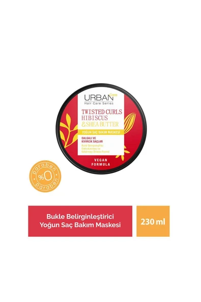 Dalgalı Ve Kıvırcık Saçlar İçin Yoğun Saç Bakım Maskesi 230ml ürün görseli 1