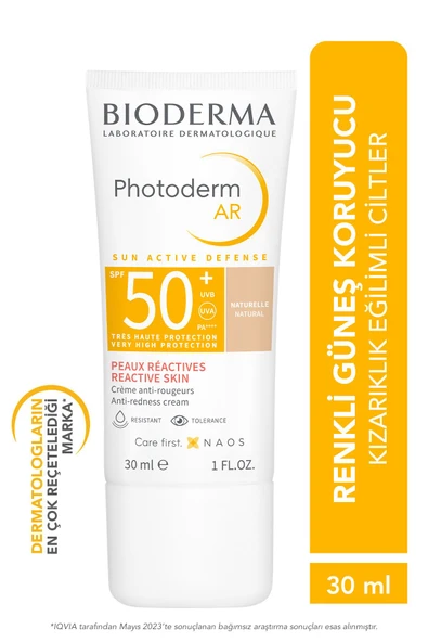 AR SPF50+ SKIN PROTECTIVE COLORED FACE SUNSCREEN 30 ML GKHAİR385 ürün görseli 1