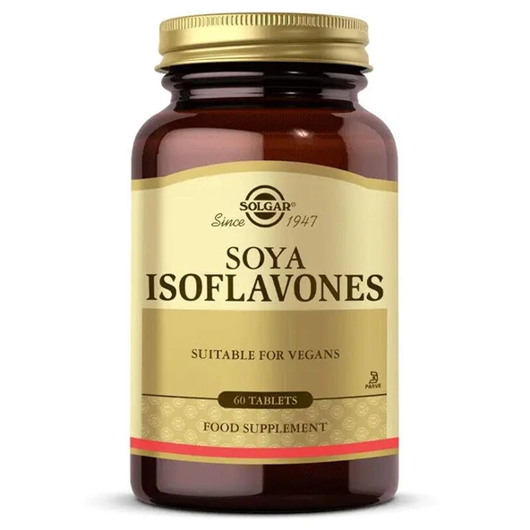Solgar Soya Isoflavones 60 Tablet - Diş Beyazlatıcı Köpük Hediye ürün görseli 1