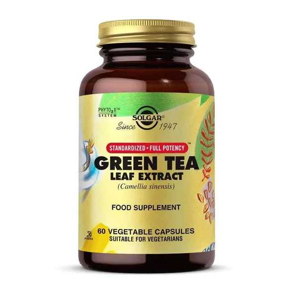 Solgar Green Tea 60 Kapsül - Diş Beyazlatıcı Köpük Hediye ürün görseli 1