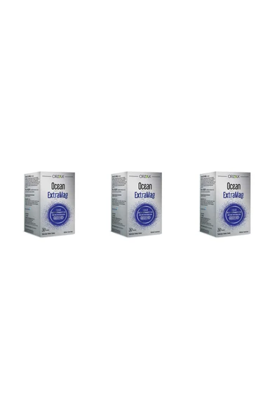Ocean Extramag 200 Mg Magnezyum 30 Tablet 3'lü Paket ürün görseli 1
