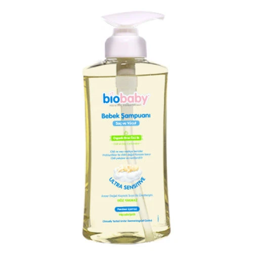Biobaby Bebek Şampuanı (Saç ve Vücut) 500ml ürün görseli 1