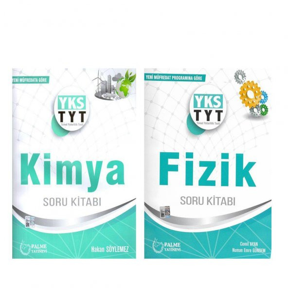 Palme TYT Fizik Kimya Soru Bankası Seti ürün görseli 1