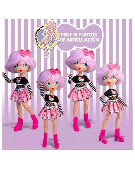 Hello Kitty Manga Bebek Teddy Rock 40941 - Resim 3