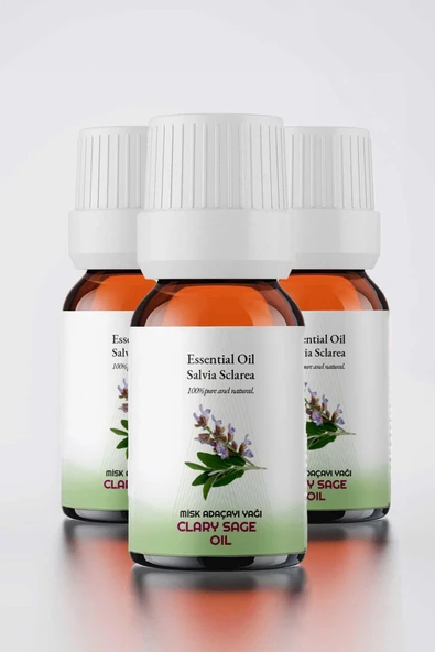 PROCLİS 3 Adet Doğal Misk Adaçayı Yağı 10ml ürün görseli 1