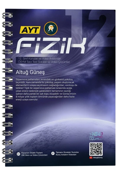 Altuğ Güneş AYT Fizik 2. Kitap ürün görseli 1