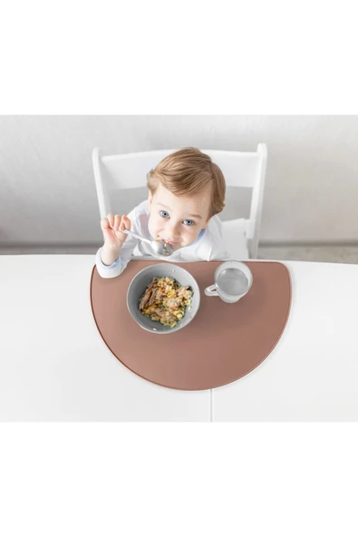 Babyjem Silinebilir Beslenme Mama Servis Matı Latte ürün görseli 1