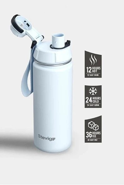 Stevig ST-223 1 Hand Leak-Proof Sızdırmaz Çelik Termos 500ML Ice Melt ürün görseli 1