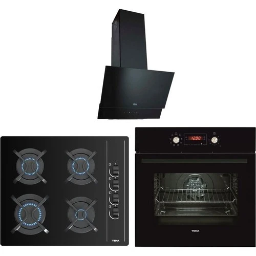 TEKA CHEF 7 ANKASTRE 3 LÜ SET ( OCAK + FIRIN + DAVLUMBAZ ) ürün görseli 1