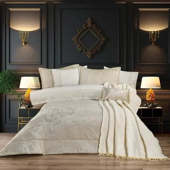Schafer Home Boutique Çeyiz Seti 11 Parça Ekru ürün görseli 1