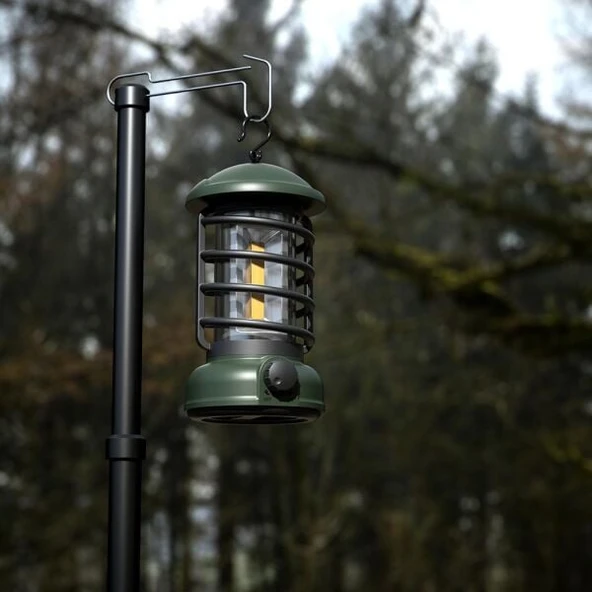 Madfox Vintage Glamping Kamp Lambası 547321 - Resim 6