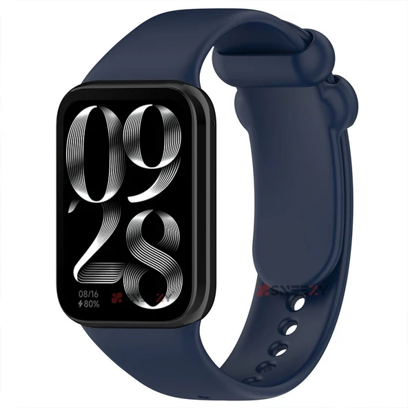 Xiaomi Mi Band 8 Pro Uyumlu Purelux Soft Yumuşak Silikon Kordon  Lacivert ürün görseli 1