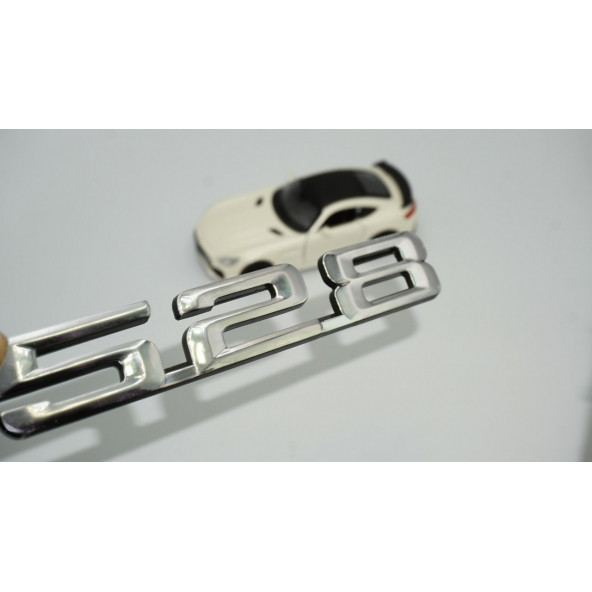 Bmw 528 Bagaj Krom ABS 3M 3D Yazı Logo Orjinal Ürün ürün görseli 1