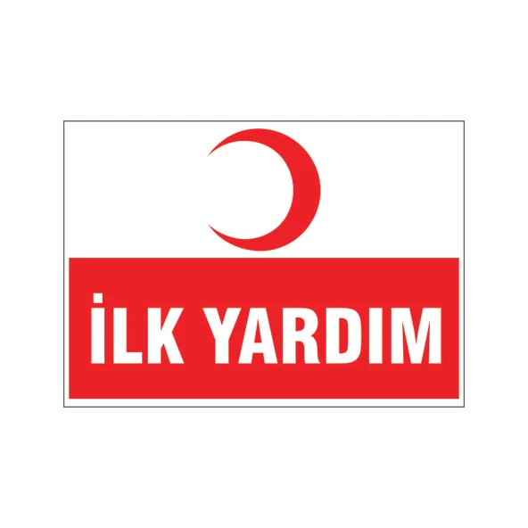 İlk yardım, isg uyarı levhası ürün görseli 1
