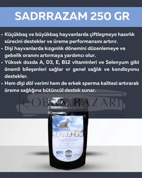 KIZGINLIK İÇİN BİREBİR SADRAZAM (250 GRAM) ürün görseli 1