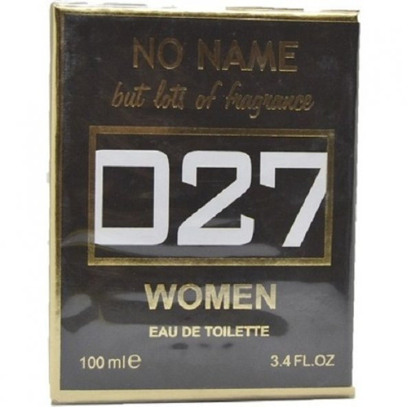 No Name No Nome 027 Women Edt 100 ml Coco Noır ürün görseli 1