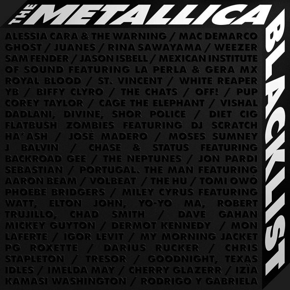 VARIOUS ARTISTS - THE METALLICA BLACKLIST  (4 CD) (2021) ürün görseli 1