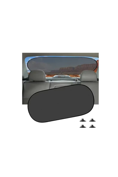 WEHHLER Volkswagen Scirocco 2015-2016-2017-2018-2019 Arka Cam Perdesi-Güneşlik ürün görseli 1