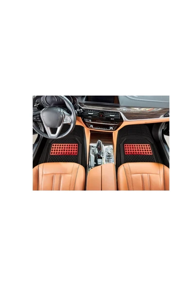 Beka52 Renault Zoe () 2012 4D Havuzlu Yeni Nesil Universal Paspas Kırmızı ürün görseli 1