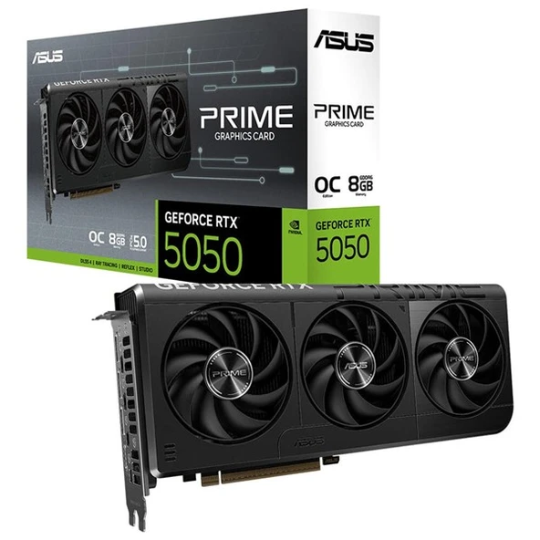 ASUS PRIME 8GB RTX 5050 08G EKRAN KARTI ürün görseli 1