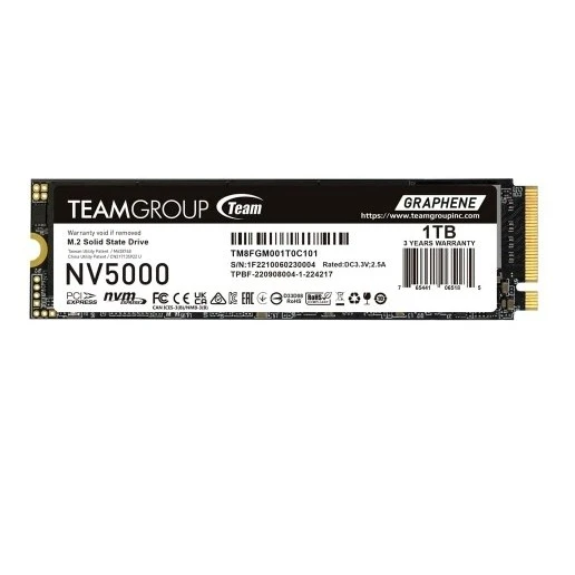 TEAM 1TB NV500 TM8FGM001T0C101 4500- 1900MB/s M2 NVME GEN4 Disk ürün görseli 1