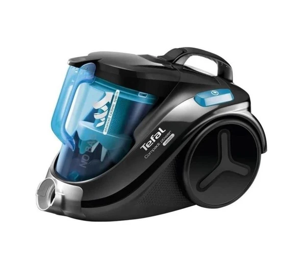 Tefal TW3751 Compact Power Cyclonic 750 W Toz Torbasız Süpürge Mavi ürün görseli 1