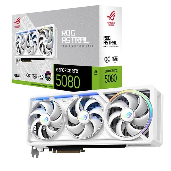 ASUS RTX 5080 ROG ASTRAL WHITE