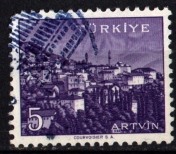 EABİ-1958-1960 Memleket Şehirleri Artvin (tp0331) ürün görseli 1