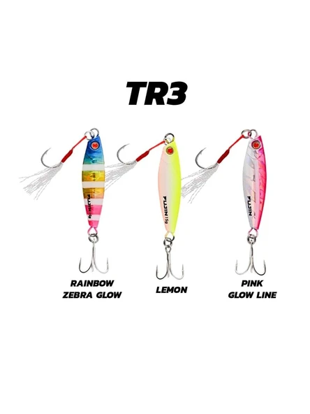 Fujin Jig-X Trio 3lü Micro Jig Yem  TR3 20 Gr ürün görseli 1