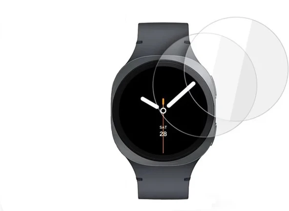 Samsung Watch 8 44mm ile Uyumlu 9H Nano Ekran Koruyucu(2 Adet) ürün görseli 1