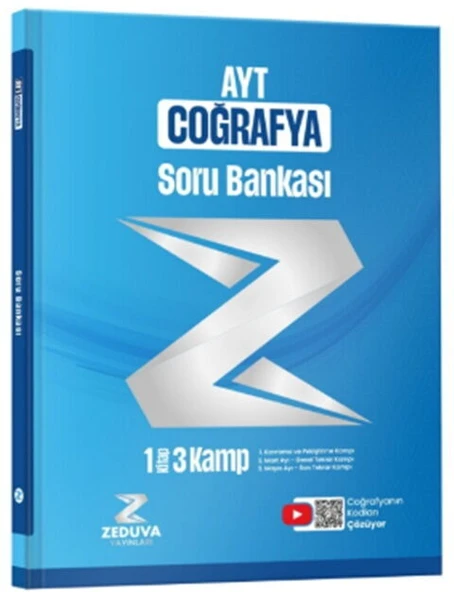 Zeduva Yayınları Coğrafyanın Kodları AYT Coğrafya 1 Kitap 3 Kamp Soru Bankası ürün görseli 1