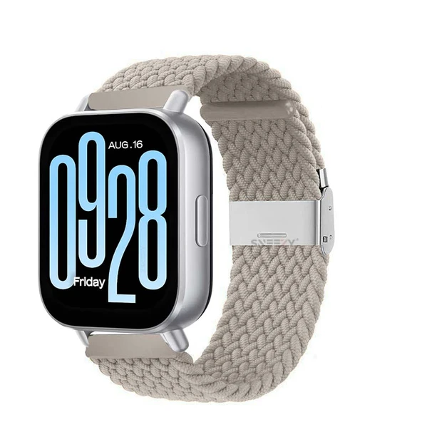 Redmi Watch 5 Active Redmi 5 Lite Uyumlu Kordon Metal Klips Solo Fiberlink Örgü Kordon  Starlight ürün görseli 1