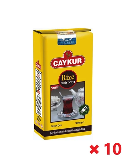 Çaykur Rize Turist Dökme Çay 1000g x 10 ürün görseli 1