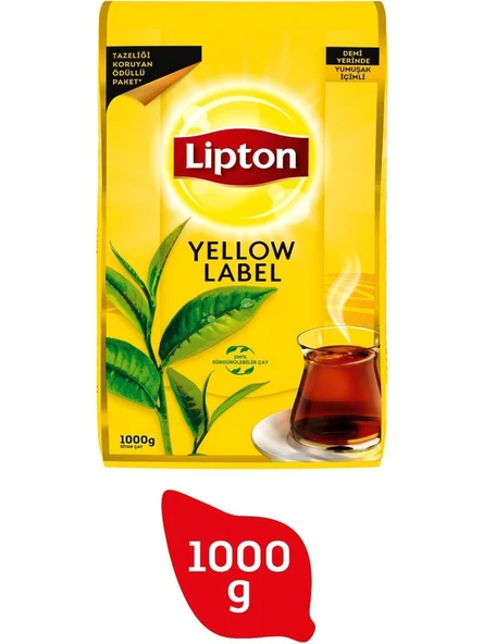 Lipton Yellow Label Dökme Siyah Çay 1000 Gr ürün görseli 1
