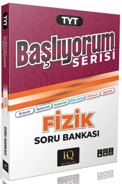 IQ Yayınları TYT Fizik Başlıyorum Soru Bankası ürün görseli 1
