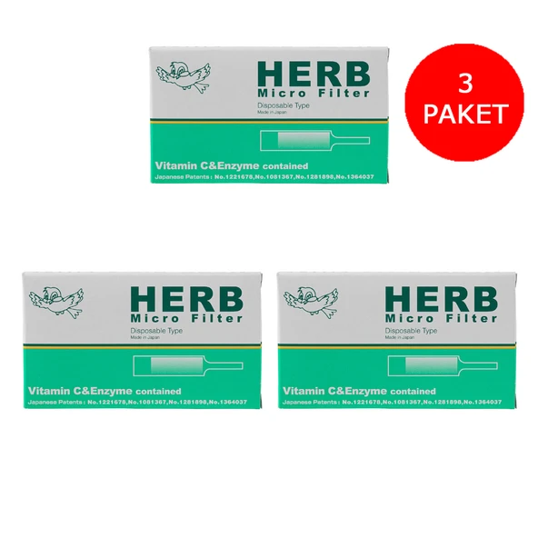 Herb Micro Filter Kullanat Sigara Ağızlığı 10 Lu 3 Paket ürün görseli 1