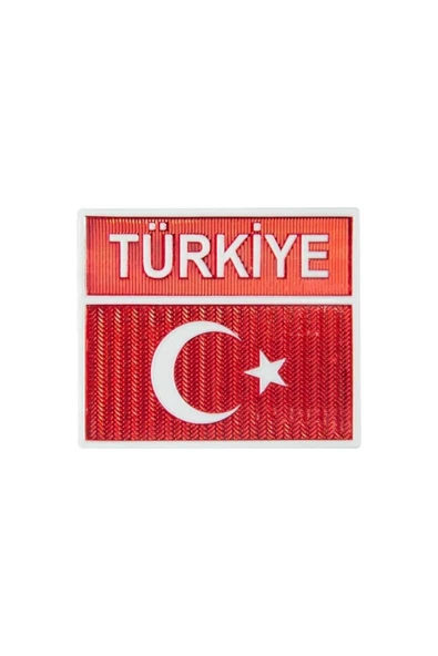 Türkiye Türk Bayrağı 3D, 2025 Yeni Tip, Cırtlı, Standart Ölçü, 1.sınıf Kalite ürün görseli 1
