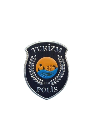 Turizm Polis Arması 3d, Yeni Model Tip Cırtlı, Standart Ölçü, 1.sınıf Kalite ürün görseli 1