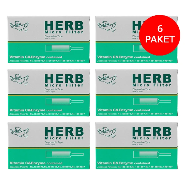 Herb Micro Filter Kullanat Sigara Ağızlığı 10 Lu 6 Paket ürün görseli 1