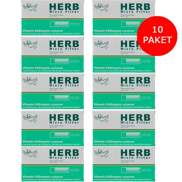 Herb Micro Filter Kullanat Sigara Ağızlığı 10 Lu 10 Paket ürün görseli 1