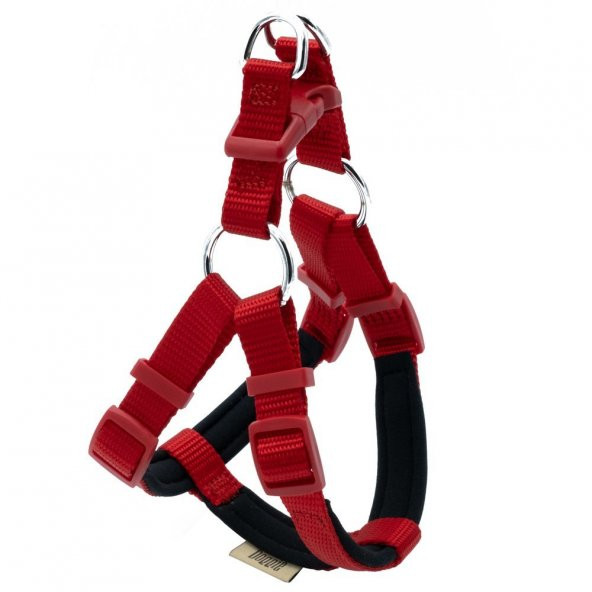 Doggie Comfort RoninYumuşak Dokuma Göğüs Tasması XS 1.5x35-45cm Kırmızı ürün görseli 1