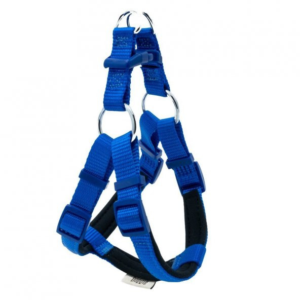 Doggie Comfort RoninYumuşak Dokuma Göğüs Tasması XS 1.5x35-45cm Royal Mavi ürün görseli 1