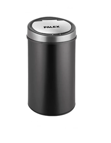 Geseus Palex Sensörlü Şarjlı 22 Litre Siyah Çöp Kovası ürün görseli 1