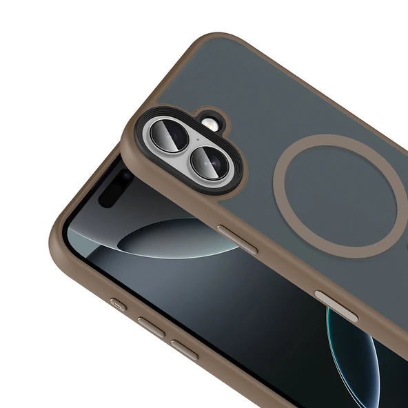 Zipax Apple iPhone 17 Kılıf MgSafe Özellikli Mat Yüzey Zr-Flet ürün görseli 1