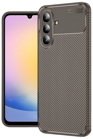 Zipax Samsung Galaxy A17 5G Kılıf Karbon Görünümlü Şık Tasarım Azn-Negro ürün görseli 1