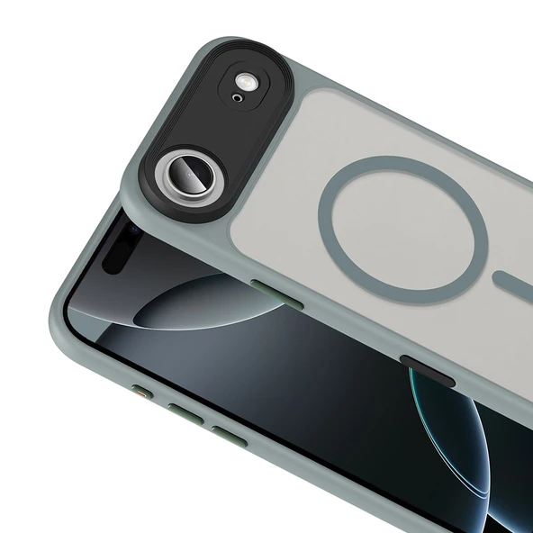 Zipax Apple iPhone 17 Air Kılıf MgSafe Özellikli Mat Yüzey Zr-Flet ürün görseli 1
